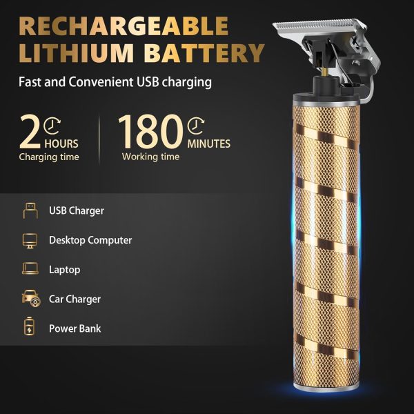 Ufree Hair Trimmer for Women, Bikini Trimmer Electric Razors Shaver for Women Grooming, Waterproof Hair Clippers Hair Cutting Kit, Gifts for Women (Rose Gold) - Image 20