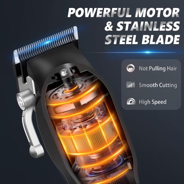 Ufree Hair Clippers for Men, Professional Clippers and Trimmers Set, Cordless Clippers for Hair Cutting, Beard Trimmer, Barber Clippers, Rechargeable Electric Shaver, Gifts for Men - Image 10